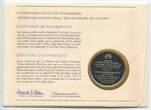 Vereinigten Staaten von Amerika - Brasilien Silbermedaille im Numisbrief 1977 GN680h São Paulo/Rio de Janeiro Railroad - International Society of Postmasters Proof