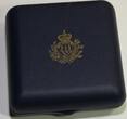 San Marino 2 Scudi Gold 2004 M#0041 - Gothic Eagle Brooch in original Etui Proof