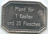 Deutschland Bundesrepublik Bayern Biermarke Wertmarke Bierzeichen nd. G13304 - Coburg Sturm