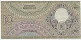 Niederlande 10 Gulden Banknote 1944 GB270 - Staalmeester Netherlands Gebrauchte Erhaltung