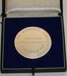 Bayern Bayerischen Werbefachverband Große Silbermedaille in Original-Etui 1973 M#0329 - Jahrespreis für beispielhafte Anzeigengestaltung UNC-