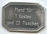 Deutschland Bundesrepublik Bayern Biermarke Wertmarke Bierzeichen nd. G13317 - Coburg Sturm