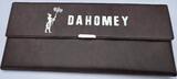 Dahomey - Benin 100, 200, 500, 1000 Francs Silber 1971 10th Anniversary of Independence - Abomey, Ouémé, Somba Woman, Lake Ganvié Proof in Original Folder, leichte Patina