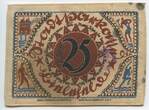 Westphalen, Provinz Westfalen 25 Mark Notgeld Seide 15. Juli 1921 GB824 - Bielefeld Stadtsparkasse - Zur 700 Jährige Jubiläumsfeier VF-EF