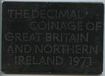 Großbritannien Great Britain Original Kursmünzensatz KMS 1971 GN627 - Original KMS - 6 Coins Mint Set United Kingdom Proof in Original Box