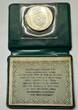 Israel 10 Lirot Silber 1974 (JE5735) GN512 - Hanukkah - Damascus Lamp Proof in Original Folder