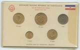 Jugoslawien Sozialistische Föderative Republik Original Kursmünzensatz KMS 1965 GN653 - Official Coin Mint Set Yugoslavia Unzirkuiert