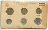Jugoslawien Sozialistische Föderative Republik Original Kursmünzensatz KMS 1963 GN1052 - Official Coin Mint Set Yugoslavia Unzirkuiert