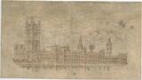 Großbritannien One Pound 1928 GB140 - Banknote Sankt Georg RAR Gebrauchte Erhaltung