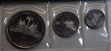 5,10,25 Gourdes Silber Münzensatz 1967 GN1062 - Columbus Discovers America, Toussaint l