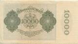 Deutsches Reich Weimar 10000 Mark Banknote 19. Januar 1922 GB418 - Reichsbanknote Paper Money Germany Banknote EF