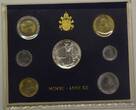 Vatikan Italien-Kirchenstaat Original Kursmünzensatz 1990 R XII GN240 - Johannes Paul II.1978-2005 mit Silber KMS Mint Set UNC
