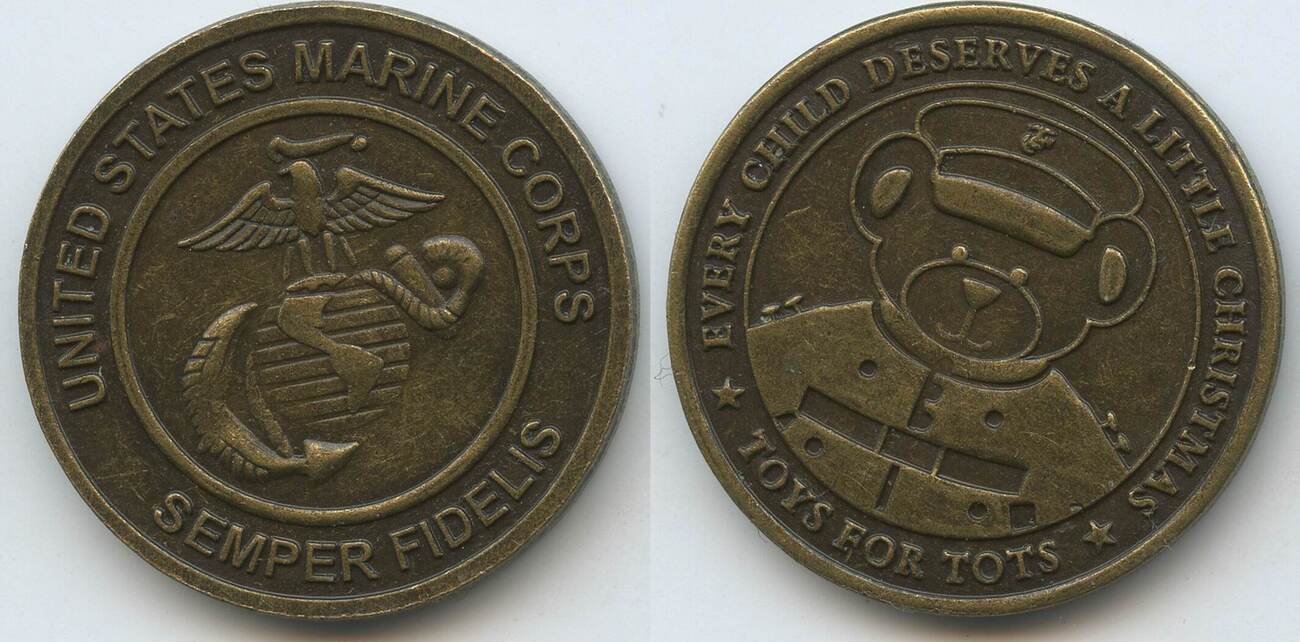 Vereinigten Staaten von Amerika Medaille Military token nd. GY320