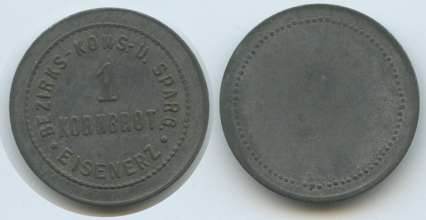 Österreich Steiermark 1 Kornbrot Wertmarke Jeton Brotmarke Bread Token ...
