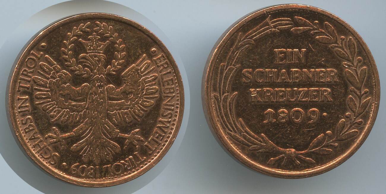 Sterreich Schabs In Tirol Ein Schabner Kreuzer Medaille Nd M