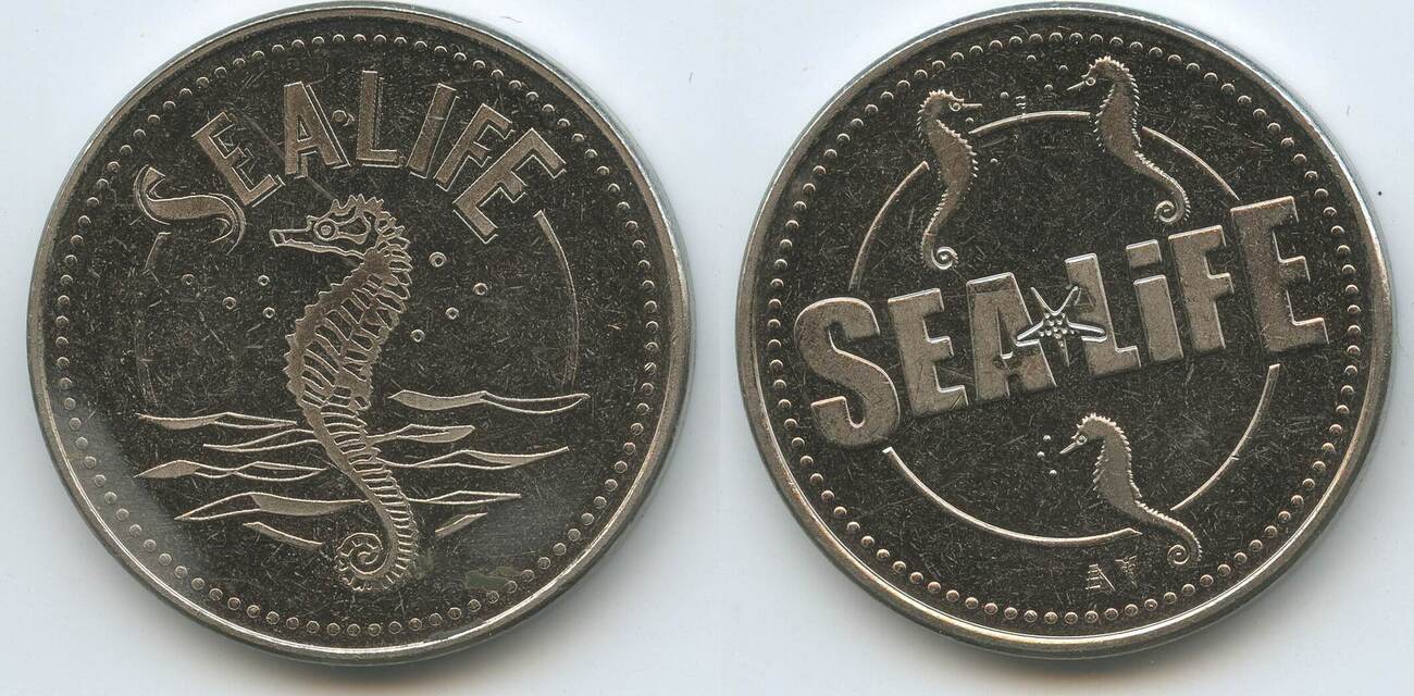 Deutschland Bundesrepublik Medaille SeaLife Souvenir Token nd. GX1478
