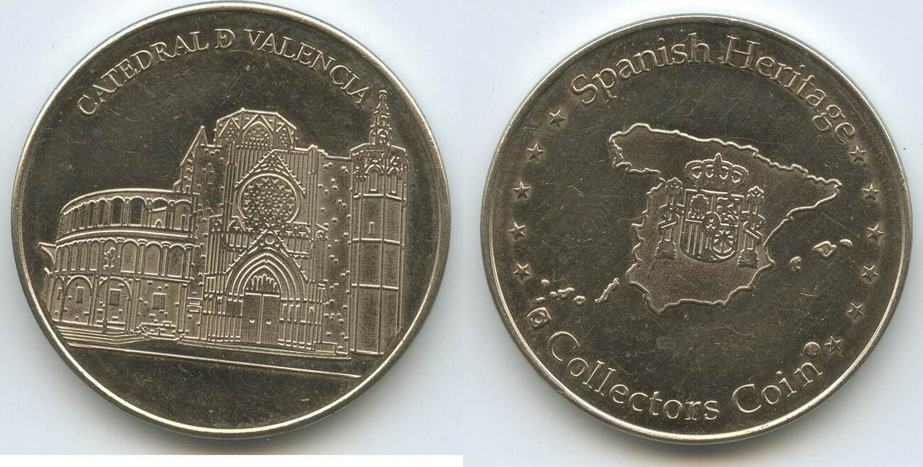 Spanien Medaille Souvenir Token Collectors Coin nd. G13580