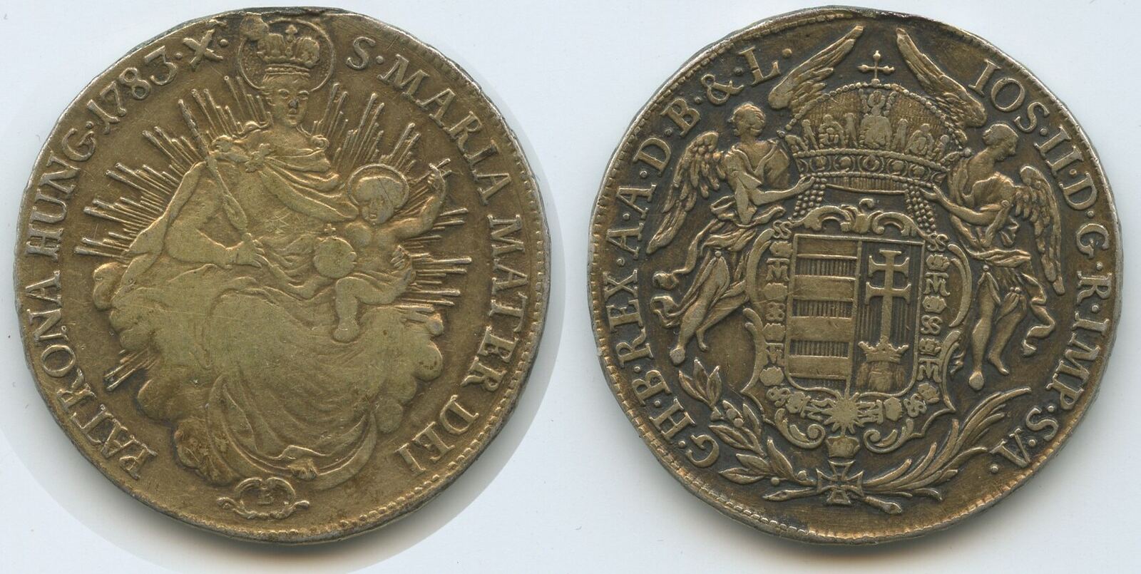 RDR Österreich Ungarn 1/2 Madonnentaler 1783 B Kremnitz GB1169 - Joseph ...