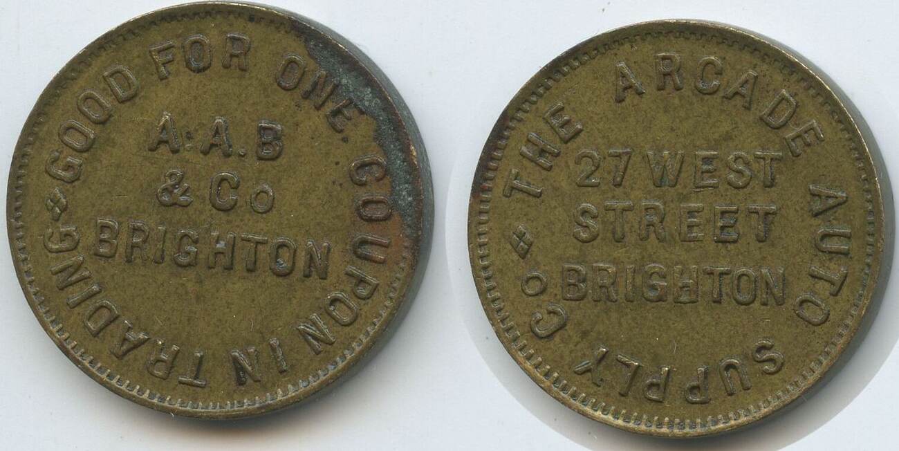 Großbritannien Great Britain United Kingdom Wertmarke Jeton Token