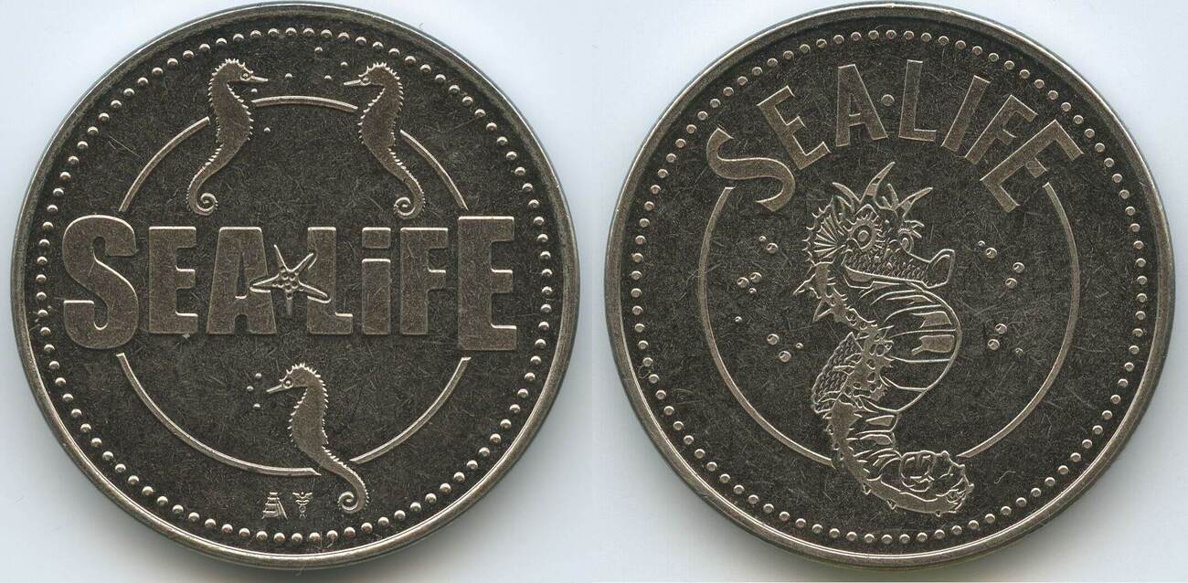 Deutschland Bundesrepublik Medaille SeaLife Souvenir Token nd. G16122