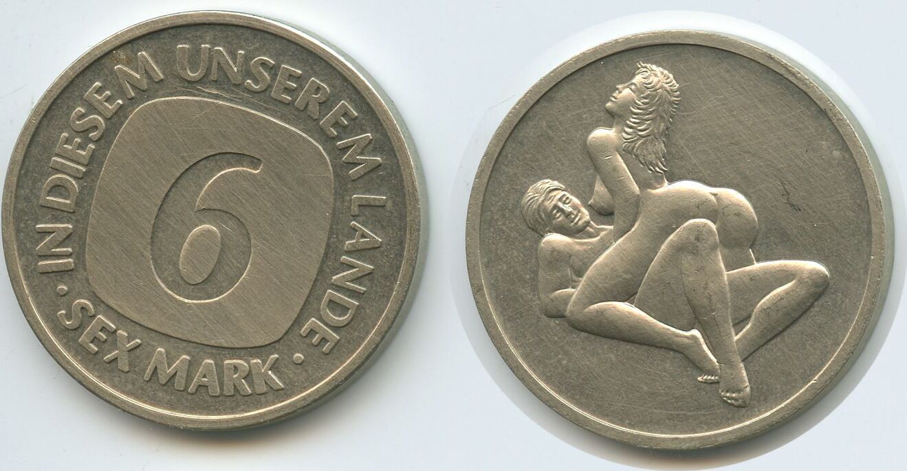 Deutschland Bundesrepublik Medaille 6 Mark nd. G15783 - Sex Mark Erotik  Liebe - In diesem unserem Lande Fast unzirkuiert