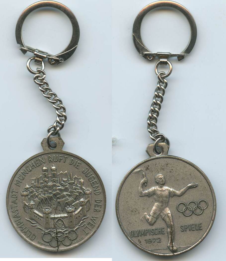 Deutschland Bayern Medaille 1972 GY363 - Olympische Spiele ...