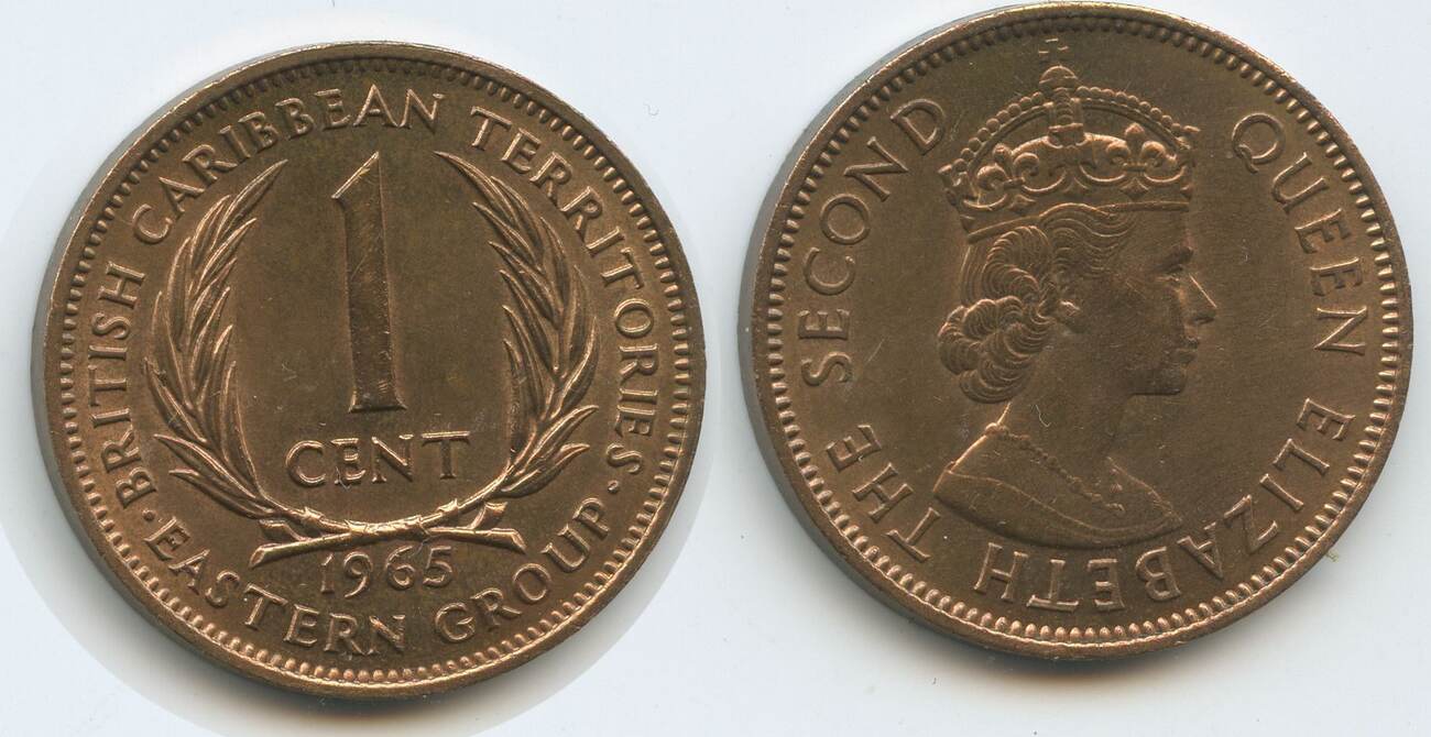 East Caribbean States 1 Cent - Foreign Currency