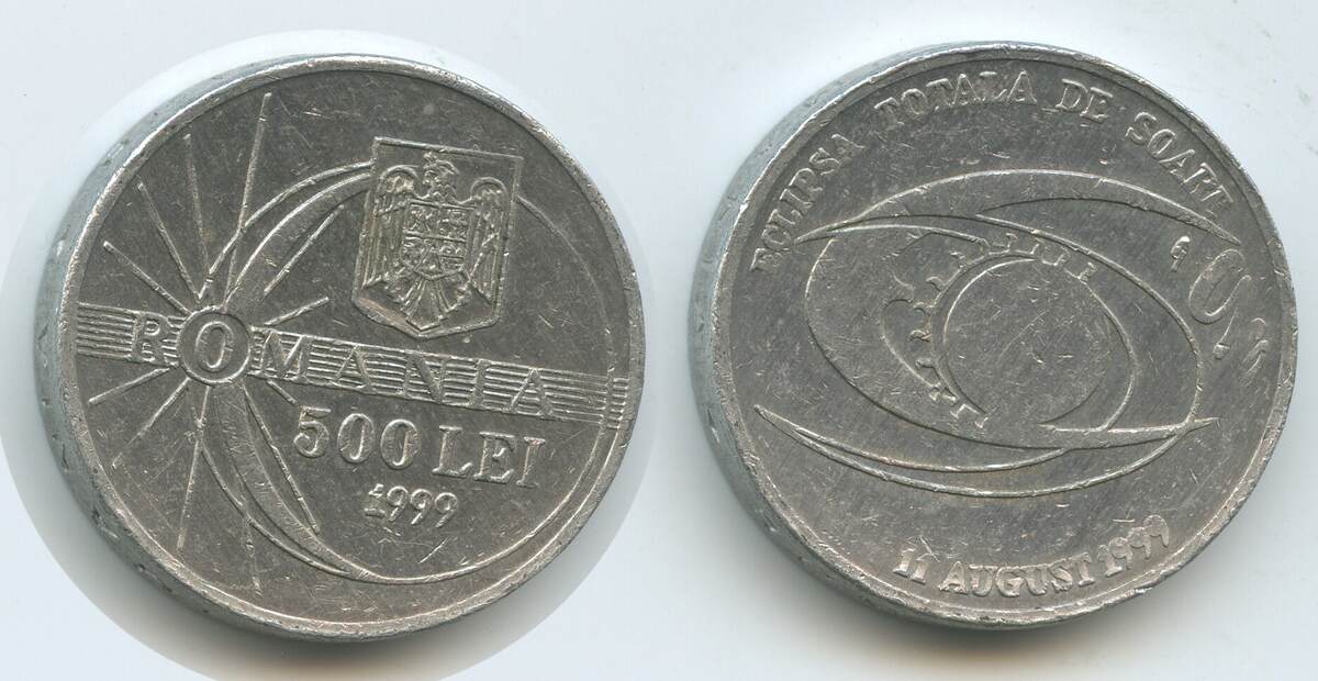500 lei 1999 Eclipse - Romanian Coins