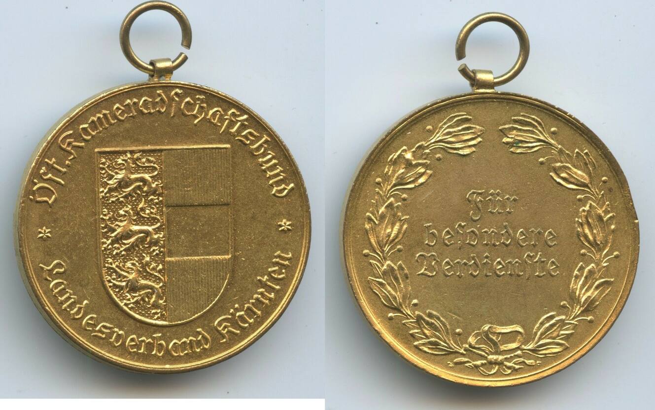 Verdienstmedaille A832 - Kameradschaftsbund Landesverband Kärnten ...