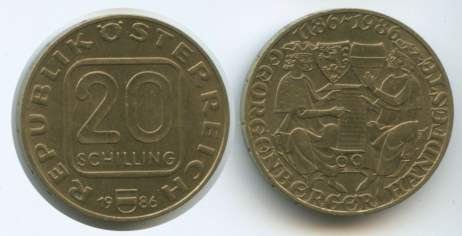 Austria 20 Schilling BANKNOTE 1986 UNC 