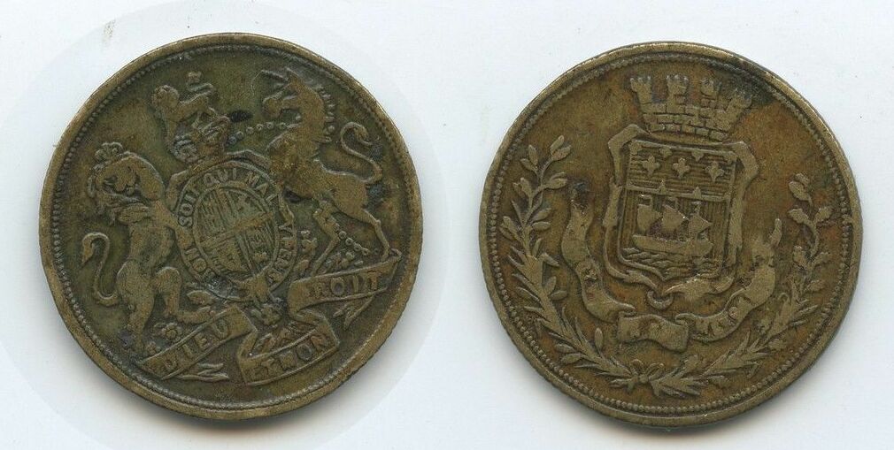 Großbritannien Great Britain United Kingdom Wertmarke Jeton Token