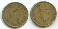 1949 G6590 - Hong Kong Ten Cents KM#25 George VI. British Colony
