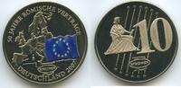 Medaille GY361 - Probe 10 E 2007 Deutschland Römische Verträge Specimen -