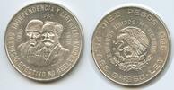 Mexiko 10 Pesos Silber (Diez Pesos) M#3291 - War of Independence - Adler & Schlange - United Mexican States -