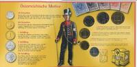 KMS GN381 - Österreich KMS Mint Set 2000 Hdgh Kursmünzsatz Handgehoben -