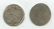 1 Pfennig GB1134 - Salzburg Erzbistum Silber Schrattenbach 1753-1771 -