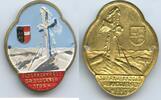 Plakette A782 - Alte Glocknerkreuz Großglockner 3798 M. Kärnten Gipfelkreuz -
