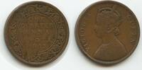 Quarter G9496 - Indien Britisch Anna KM#467 India British -