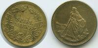 Rechenpfennig G7116 - Spielmünze Kriegerin mit Schild  Spielmarke
