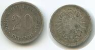 20 Pfennig G10256 - Germany Empire KM#5 Silver Deutsches Reich -