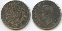 Kanada 50 Cents Silber G6506 - King George VI. 1936-1952 Canada -