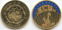 Liberia 5 Dollars PA137 - Europa Multicolor Gold- und Farbauflage ECU -