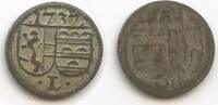 Erzbistum Salzburg 1 Pfennig GB1069 - Leopold Anton Freiherr von Firmian 1727-1744 -