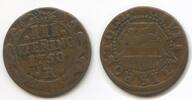 Mecklenburg-Rostock Stadt 3 Pfennig H1267 - City of Rostock -