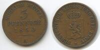 Reuss-Schleiz 3 Pfennig G6879 - Heinrich LXII. 1818-1854 -