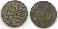 Erzbistum Salzburg 1 Pfennig GB1139 - Leopold Anton Freiherr von Firmian 1727-1744 -