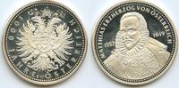 Österreich Silbermedaille GX1325 - Matthias Erzherzog von Österreich 1557-1619 -