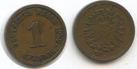 Deutsches Reich 1 Pfennig G10100 - Germany Empire Wilhelm I. -