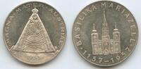 Österreich Steiermark Mariazell Wallfahrtsmedaille Silber M3853 - Maria Zell 1157-1957 Basilika Magna Mater -
