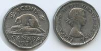 Kanada 5 Cents Chrome G6557 - Biber Elisabeth II. Canada -